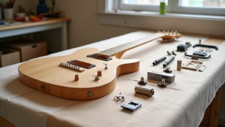 Step-by-Step Guide To Building Your First Electric Guitar Kit