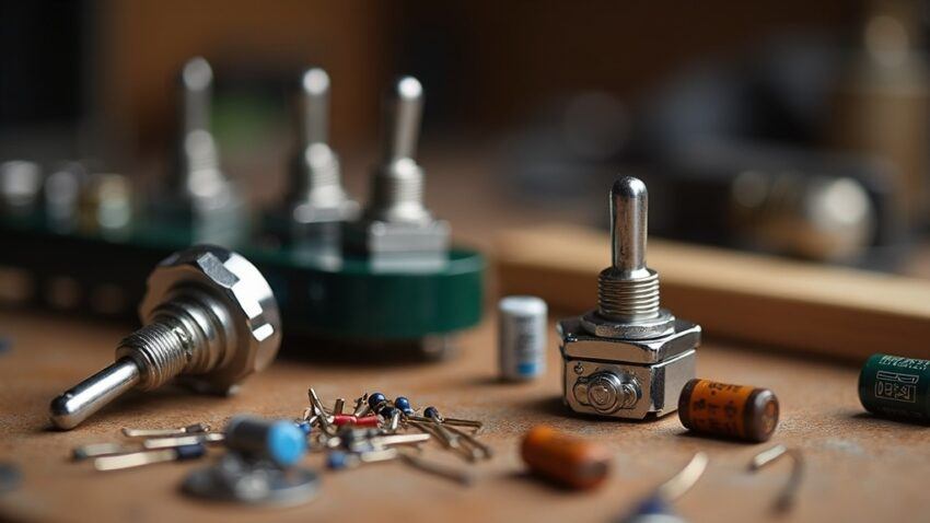 Capacitors And Pots For Your Electric Guitar