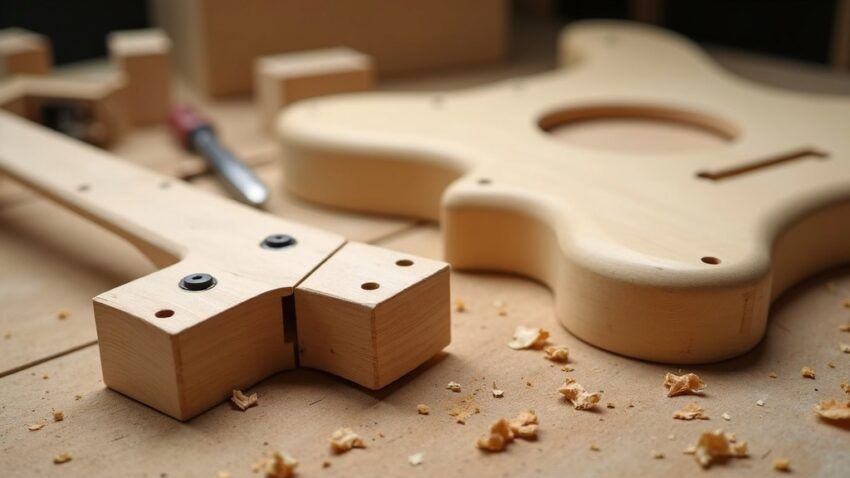 Comparing Bolt-on Vs Set Neck Electric Guitar Kits For Tone